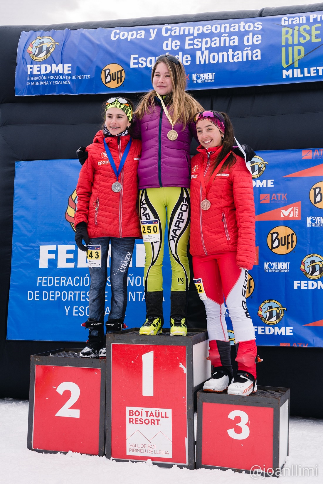 RITA JIMENEZ CAMPEONA DE ESPA&Ntilde;A DE CRONOESCALADA